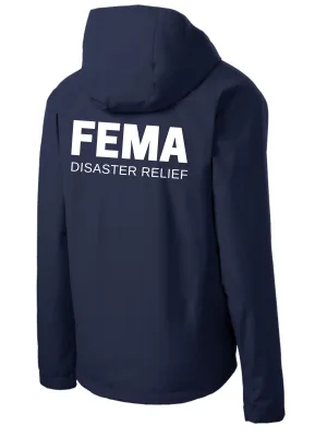 FEMA Agency Identifier Jacket - Rain Coat Disaster Relief
