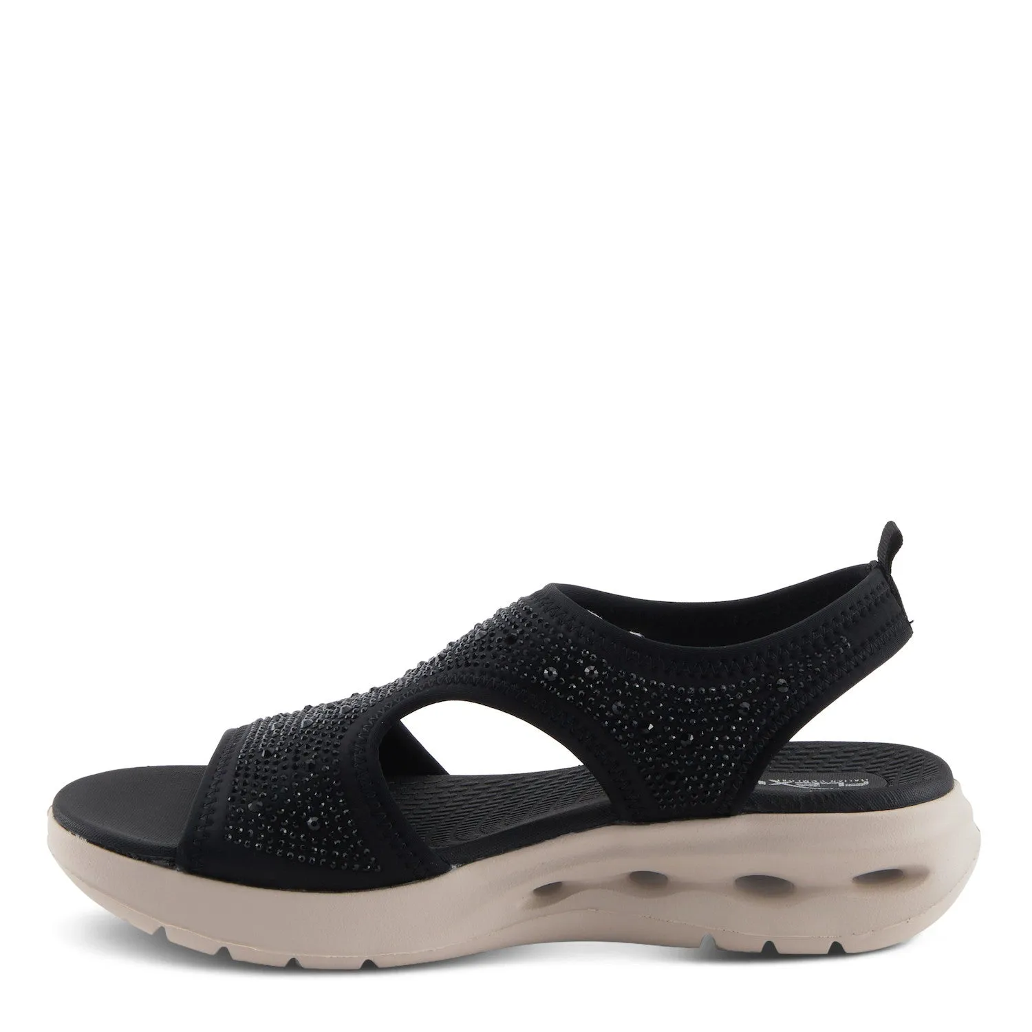 Flexus by Spring Step Women's Gosselin Open Toe Sandal - Black