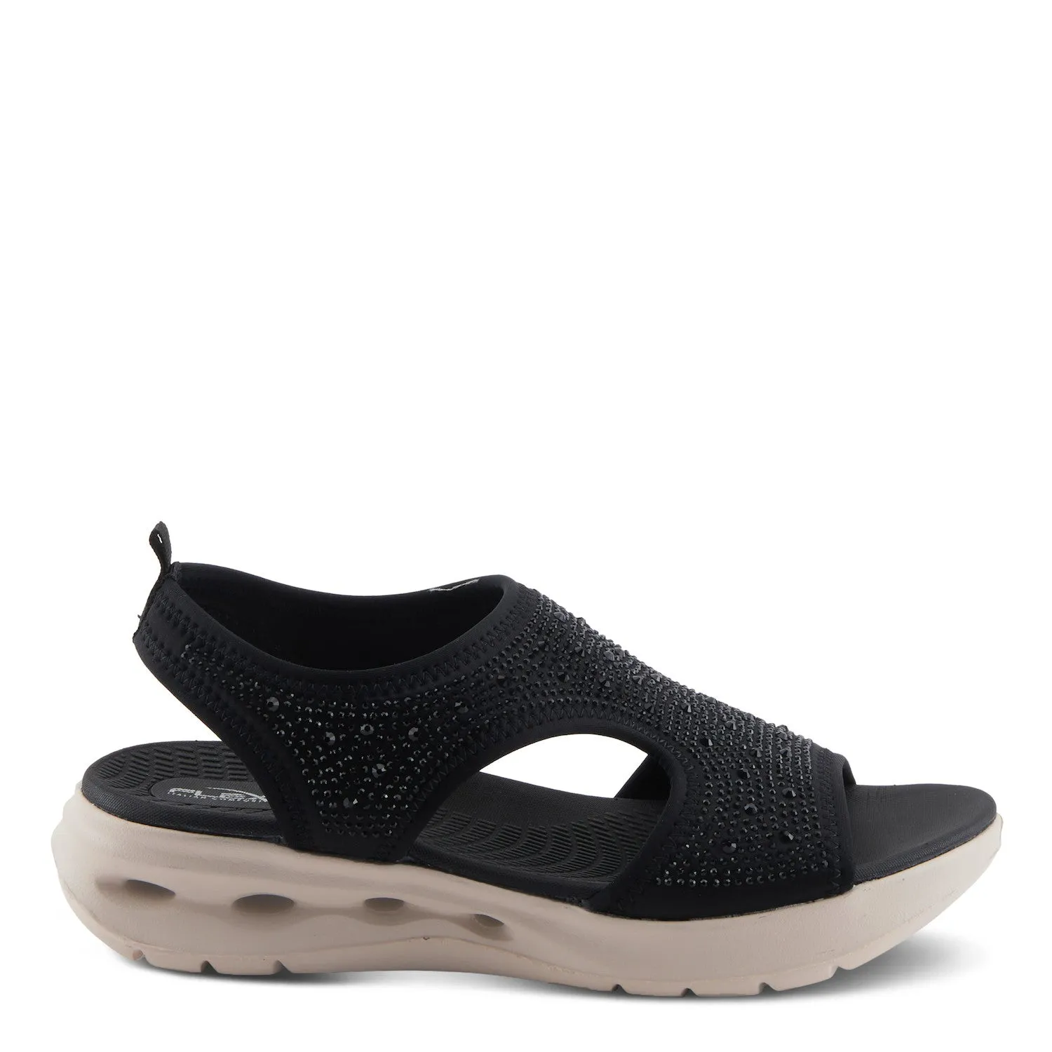 Flexus by Spring Step Women's Gosselin Open Toe Sandal - Black