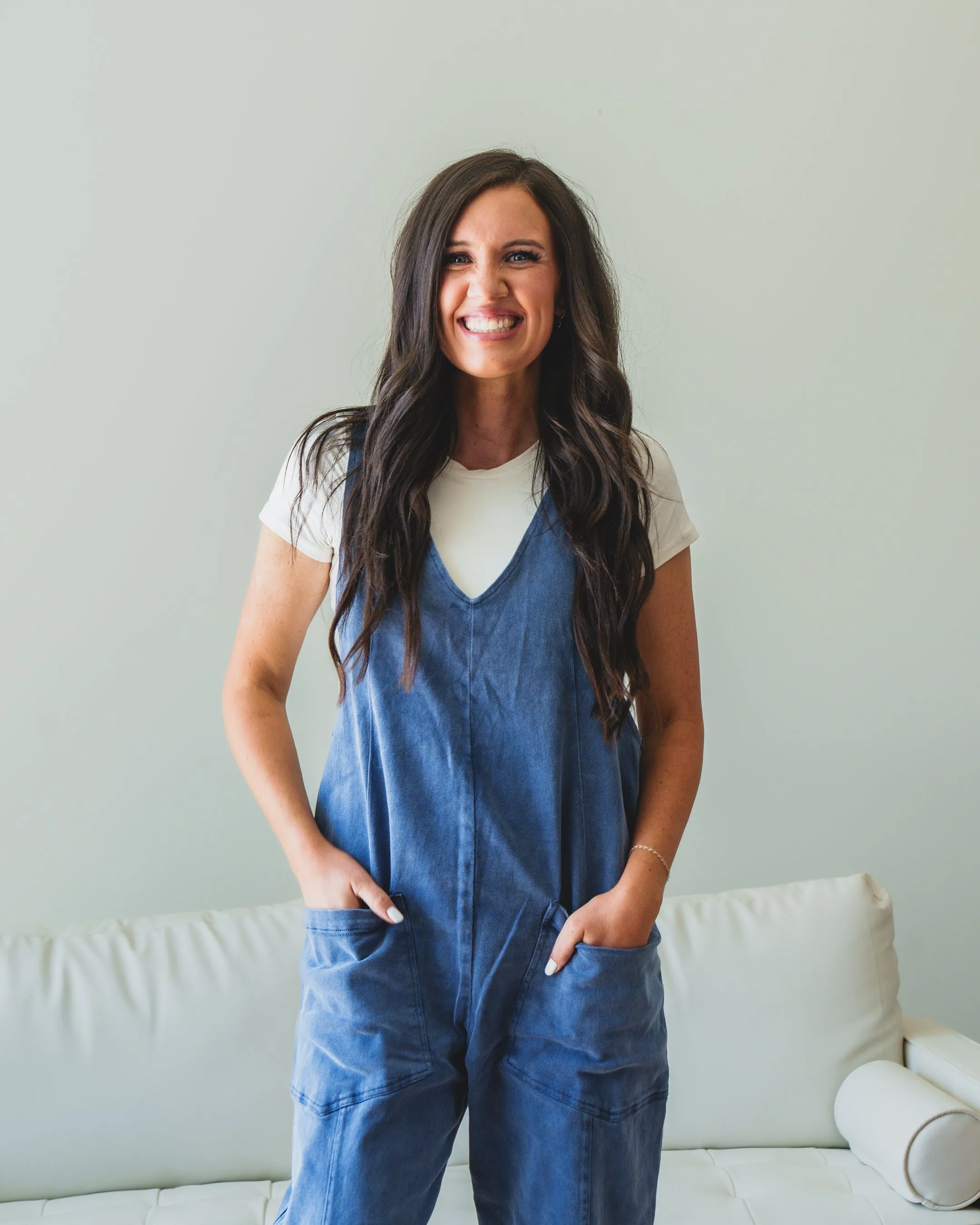 Freddie Adjustable Strap Jumpsuit