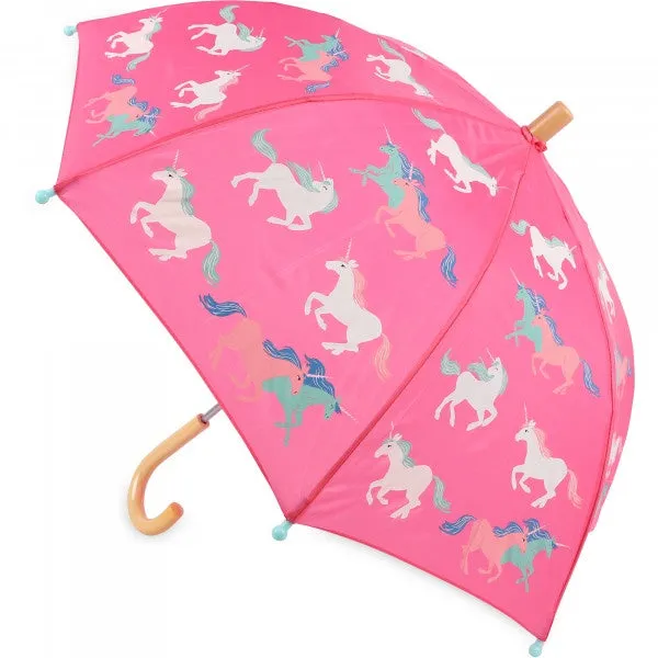 Frolicking Unicorns Color Changing Umbrella