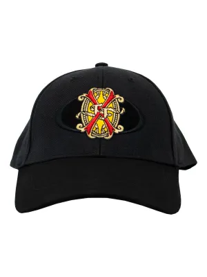 Fuente OpusX Black Embroidered Hat New