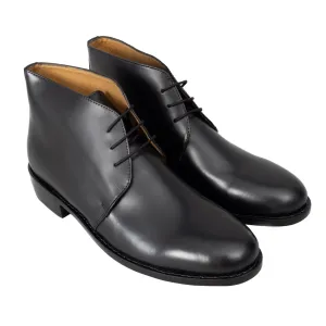 George Boot - Black Leather