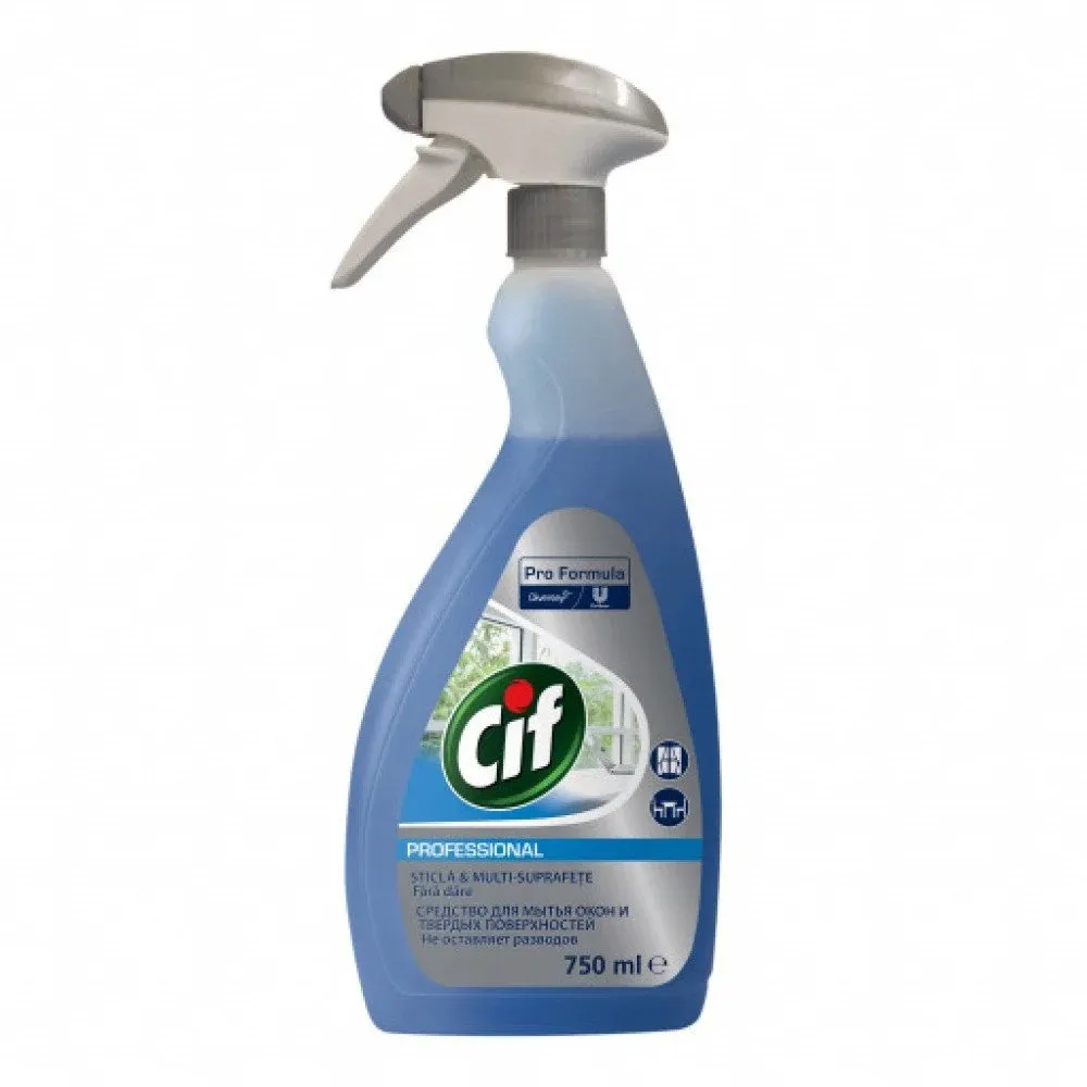 Glass and Multi Surface Cleaner Cif Professional, 750ml