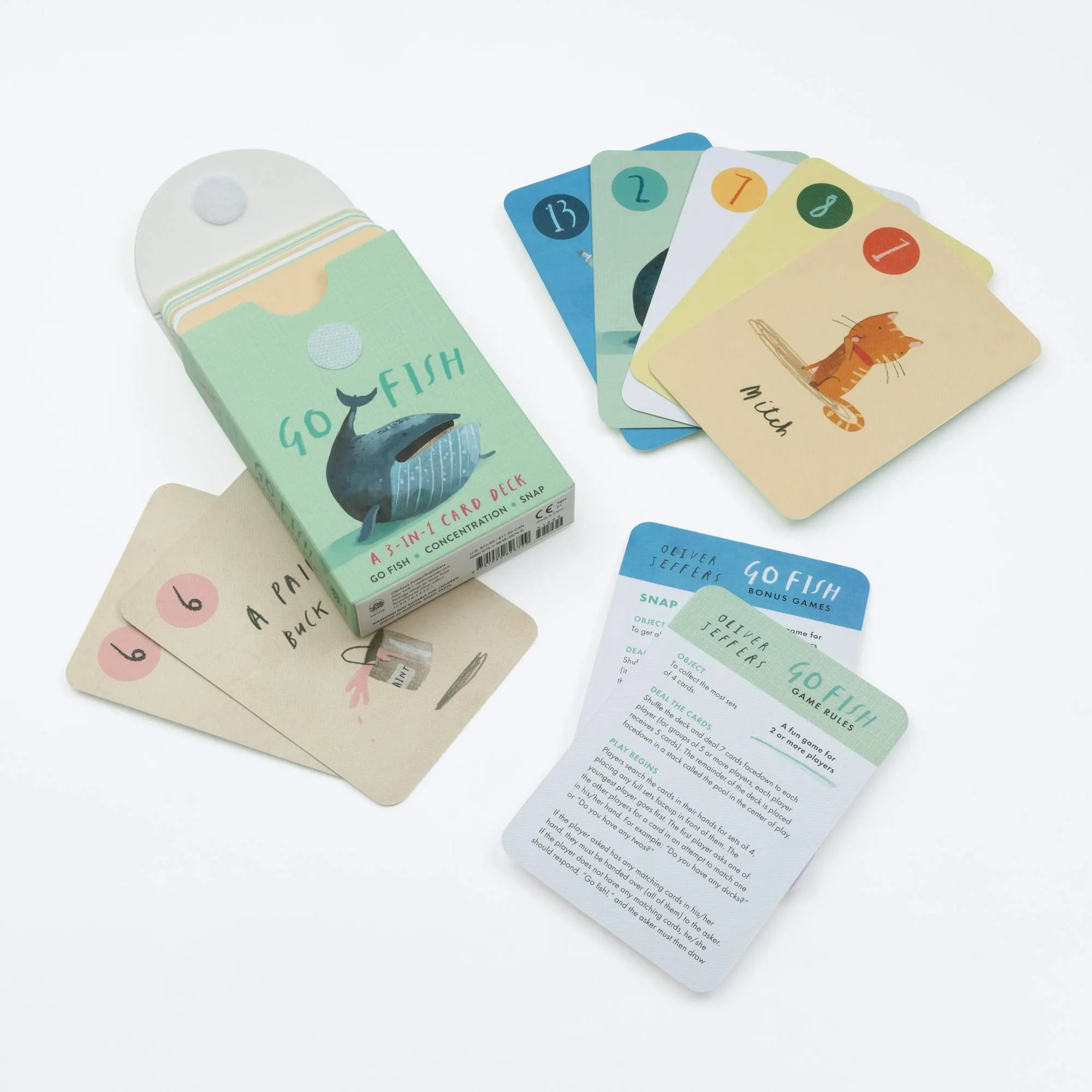 Go Fish 3-in-1 Card Deck