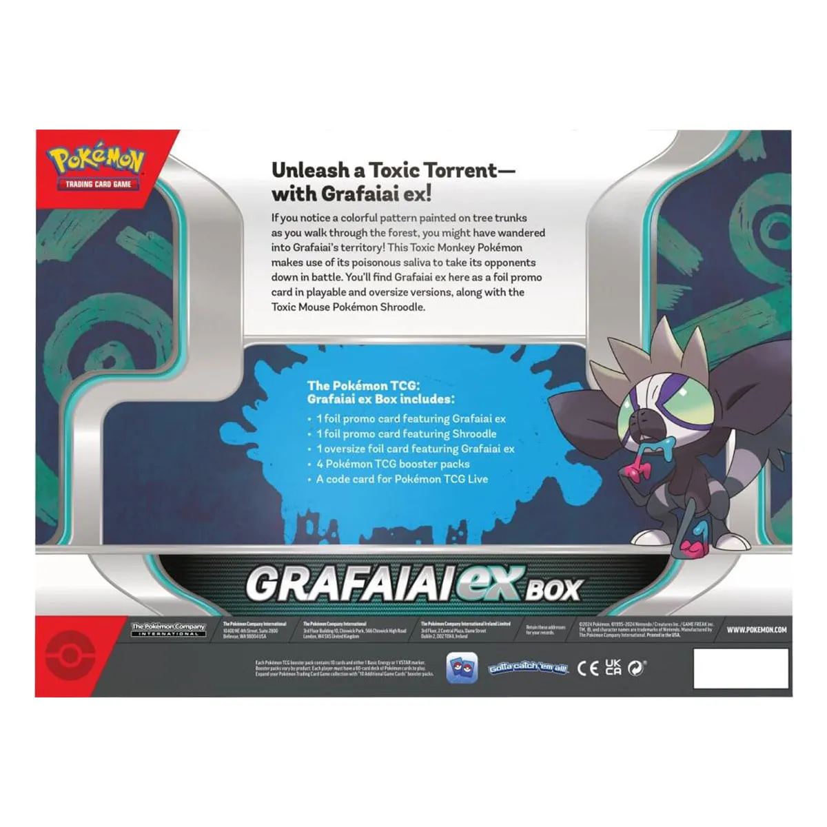 Grafaiai ex Box POKEMON TCG