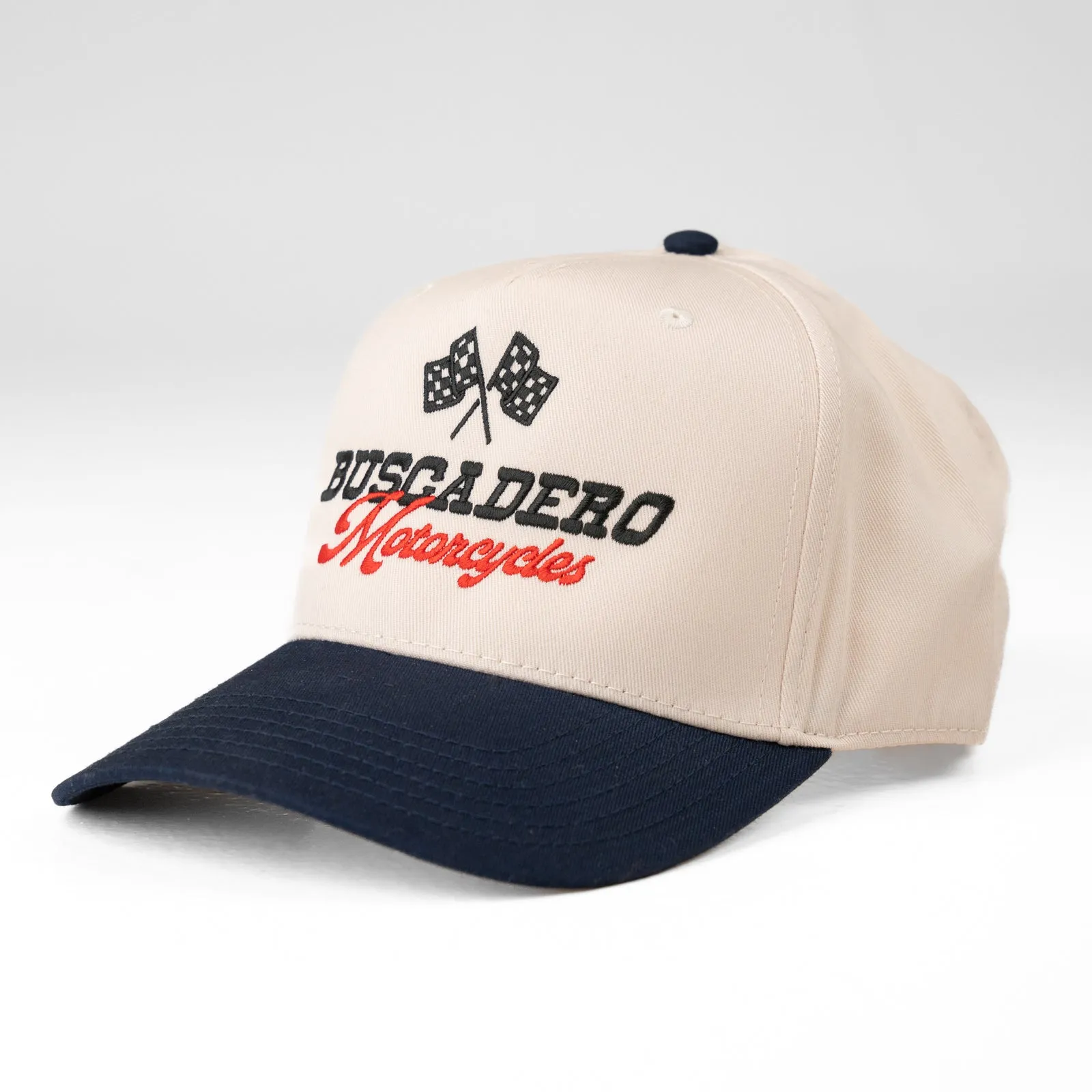 'Grand Prix' Two Tone Mid Profile Hat