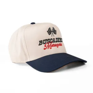 'Grand Prix' Two Tone Mid Profile Hat