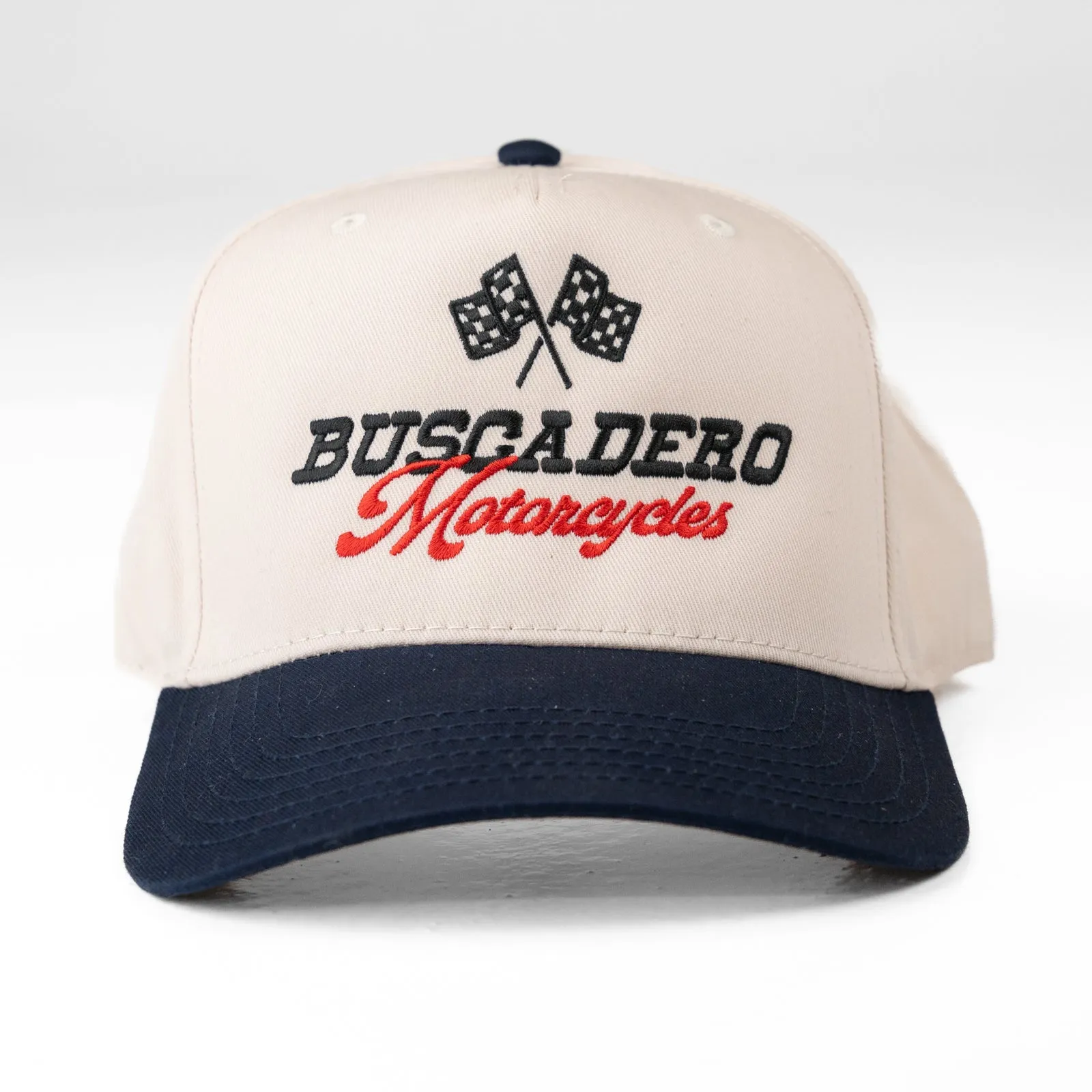 'Grand Prix' Two Tone Mid Profile Hat