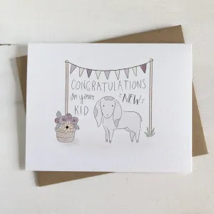 Greeting Card - Your New Kid