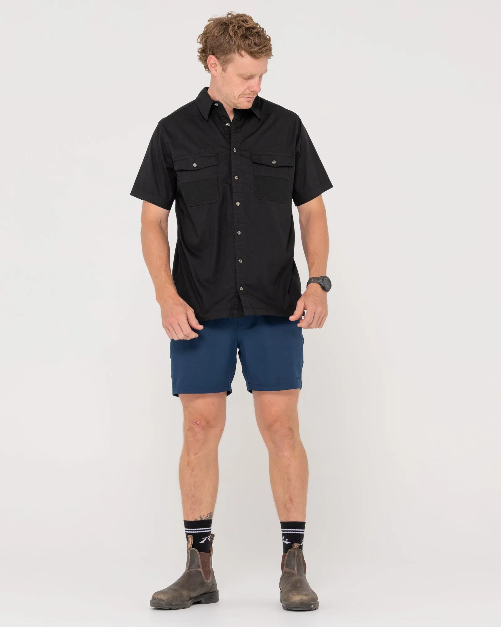 Grindstone Easy Fit Short Sleeve Shirt