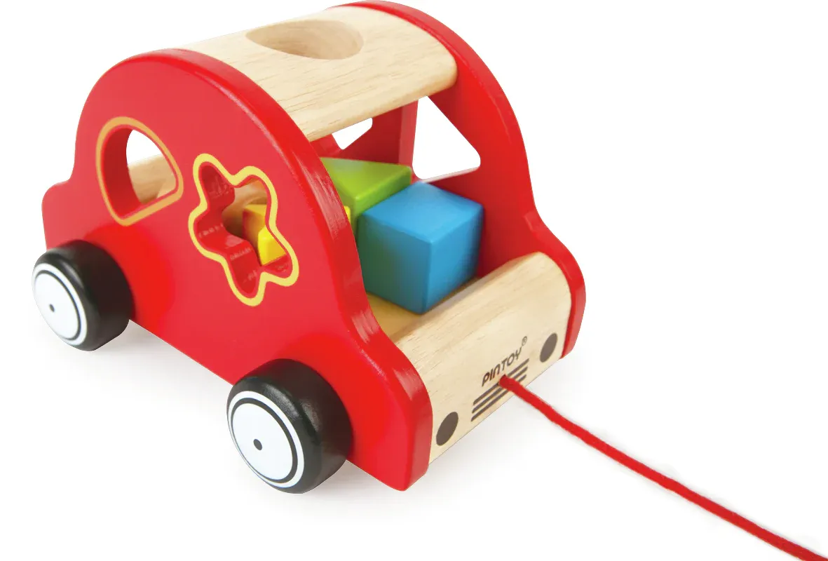 Happy Car Sorter Pull Along Toy