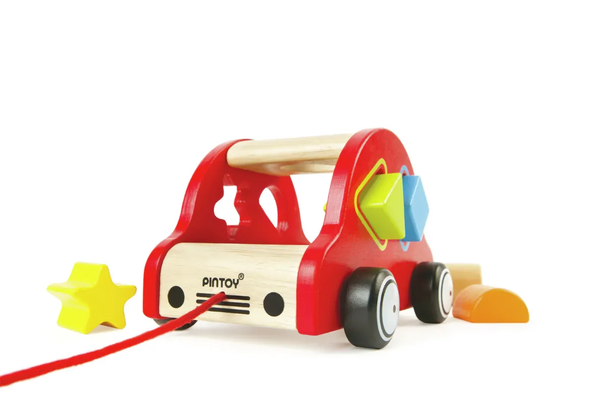 Happy Car Sorter Pull Along Toy
