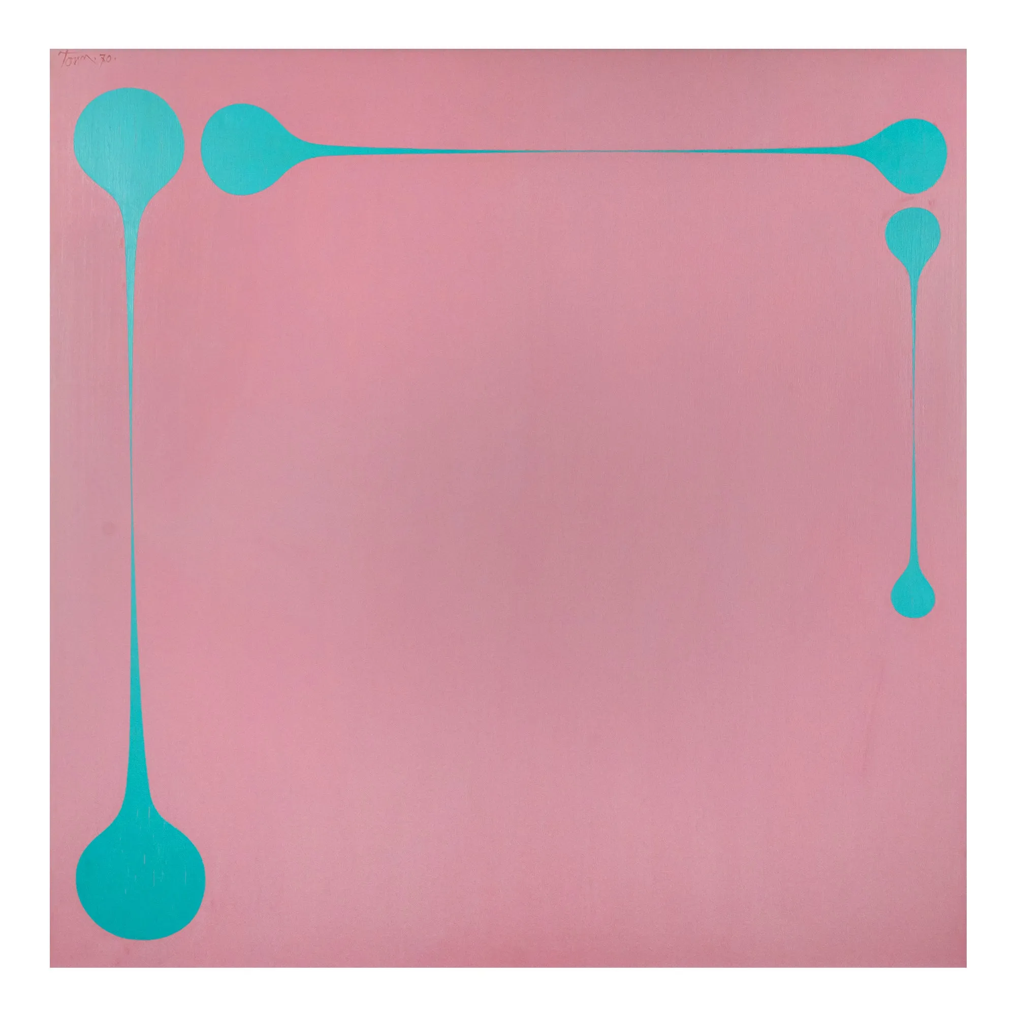 HAROLD TOWN "STRETCH #30" PAINTING, 1970