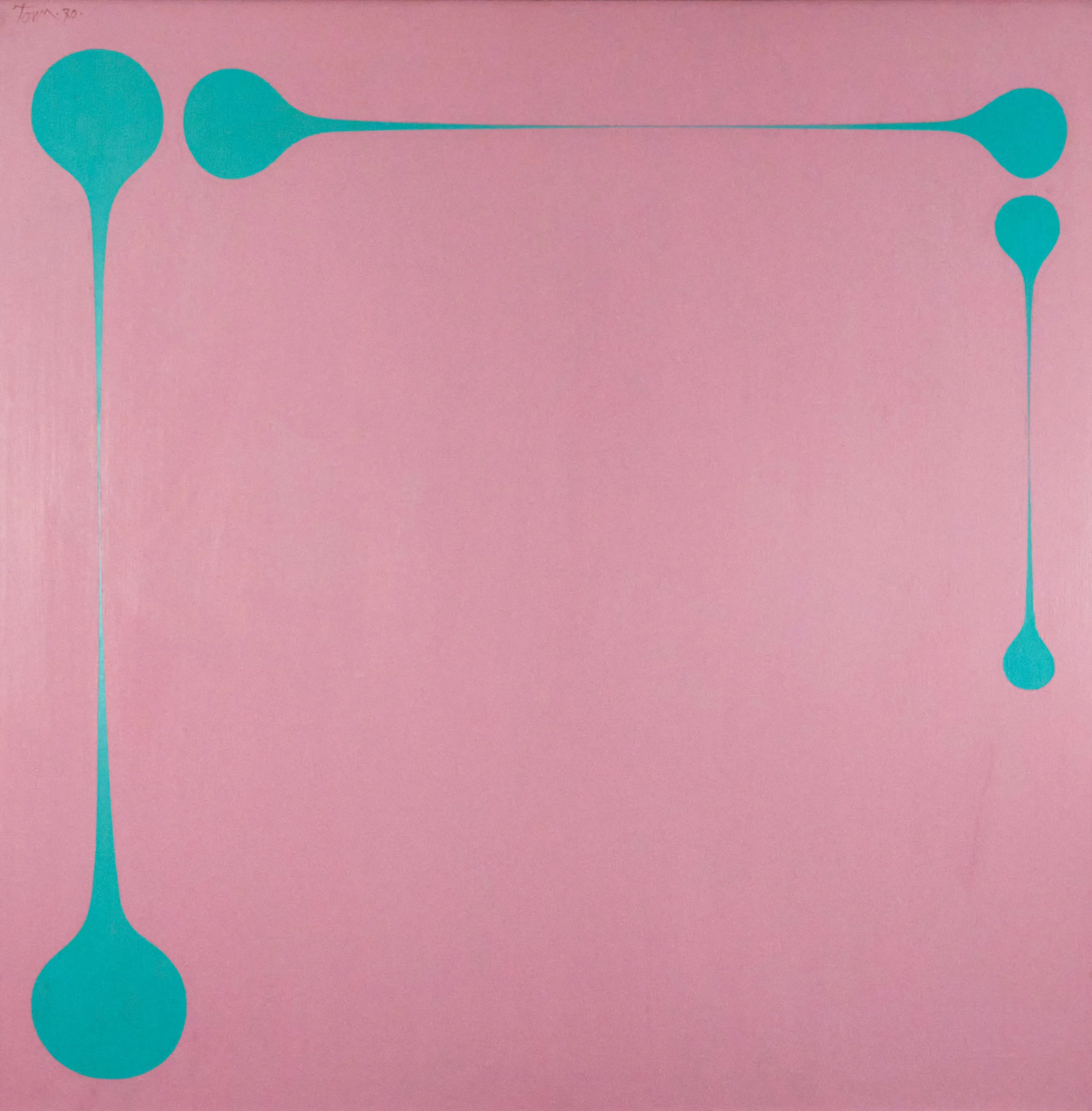 HAROLD TOWN "STRETCH #30" PAINTING, 1970