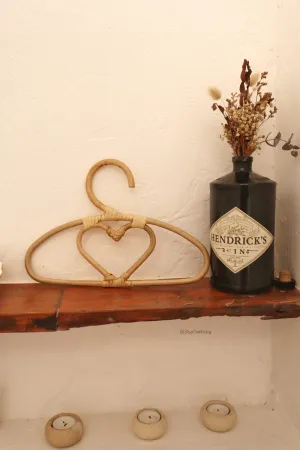 Heart Rattan Hangers for Kids