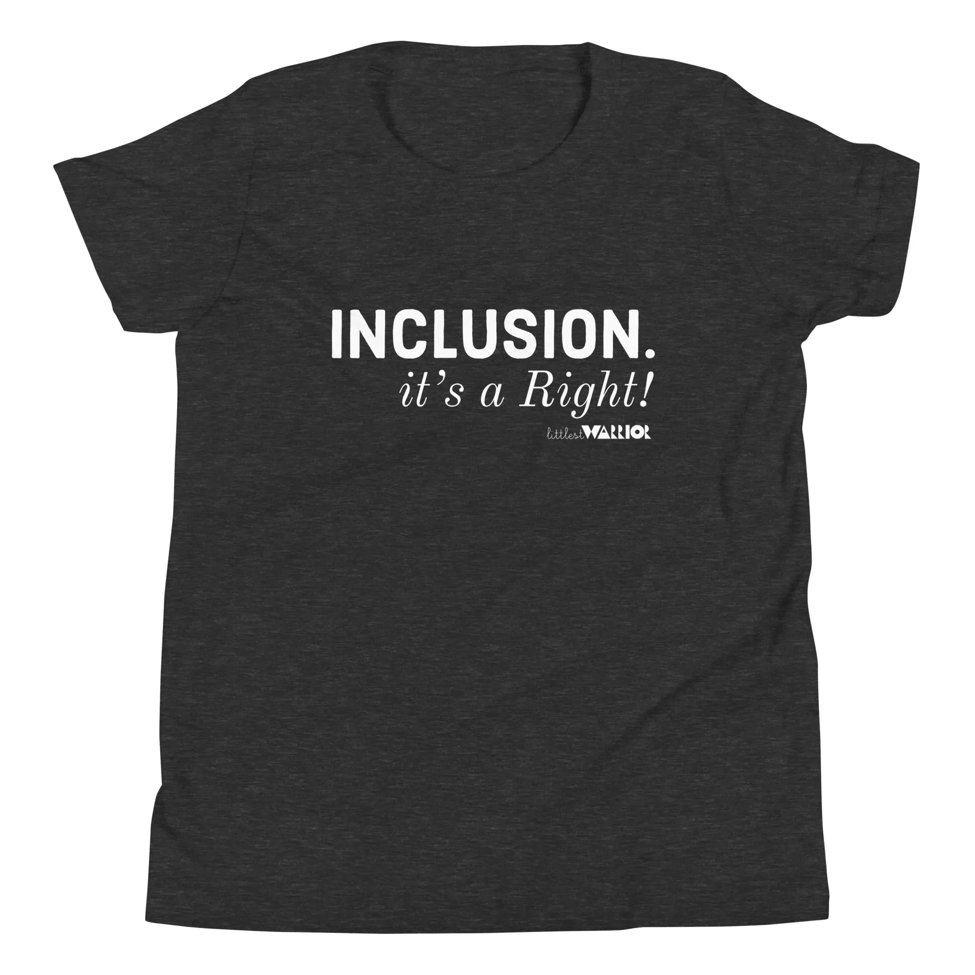 Inclusion. It’s a Right! Youth Short Sleeve Tee