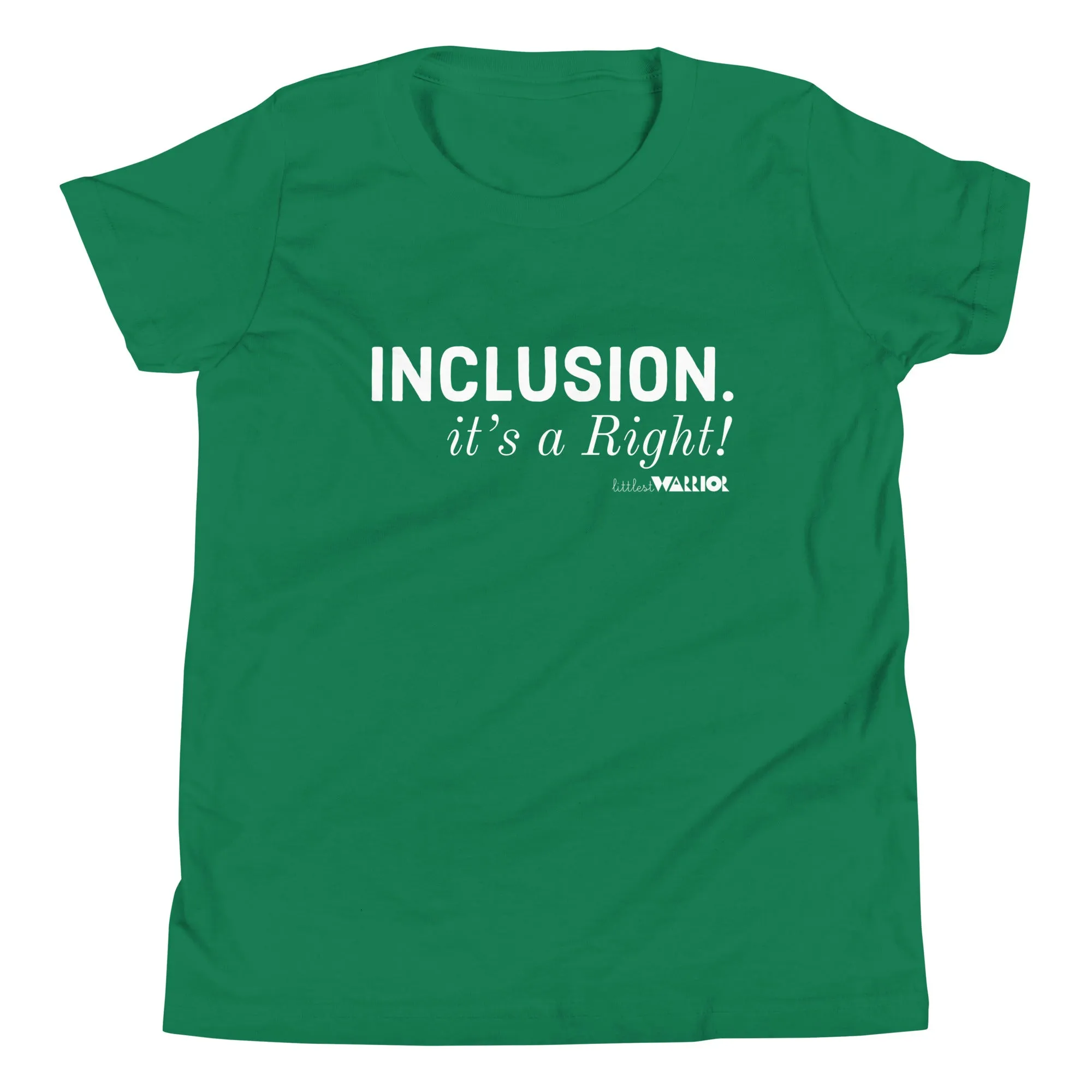 Inclusion. It’s a Right! Youth Short Sleeve Tee