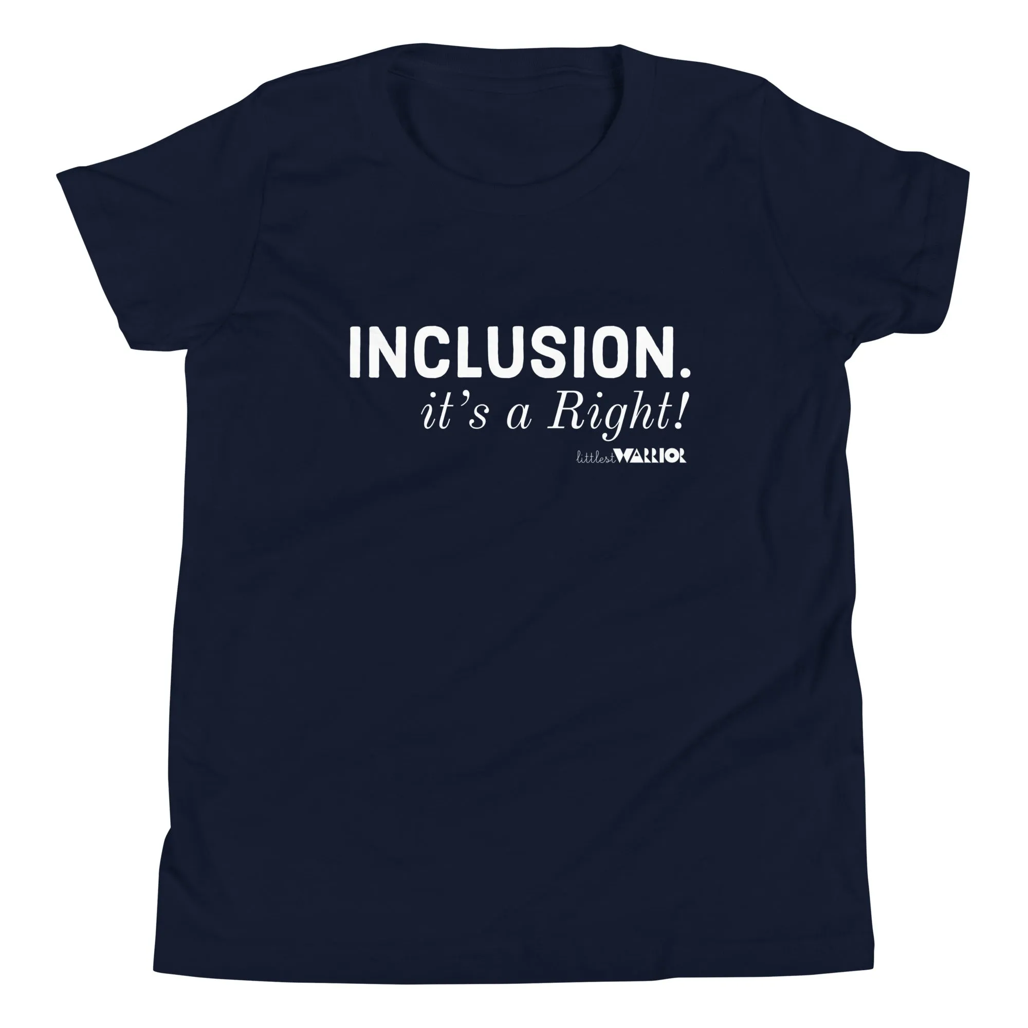 Inclusion. It’s a Right! Youth Short Sleeve Tee