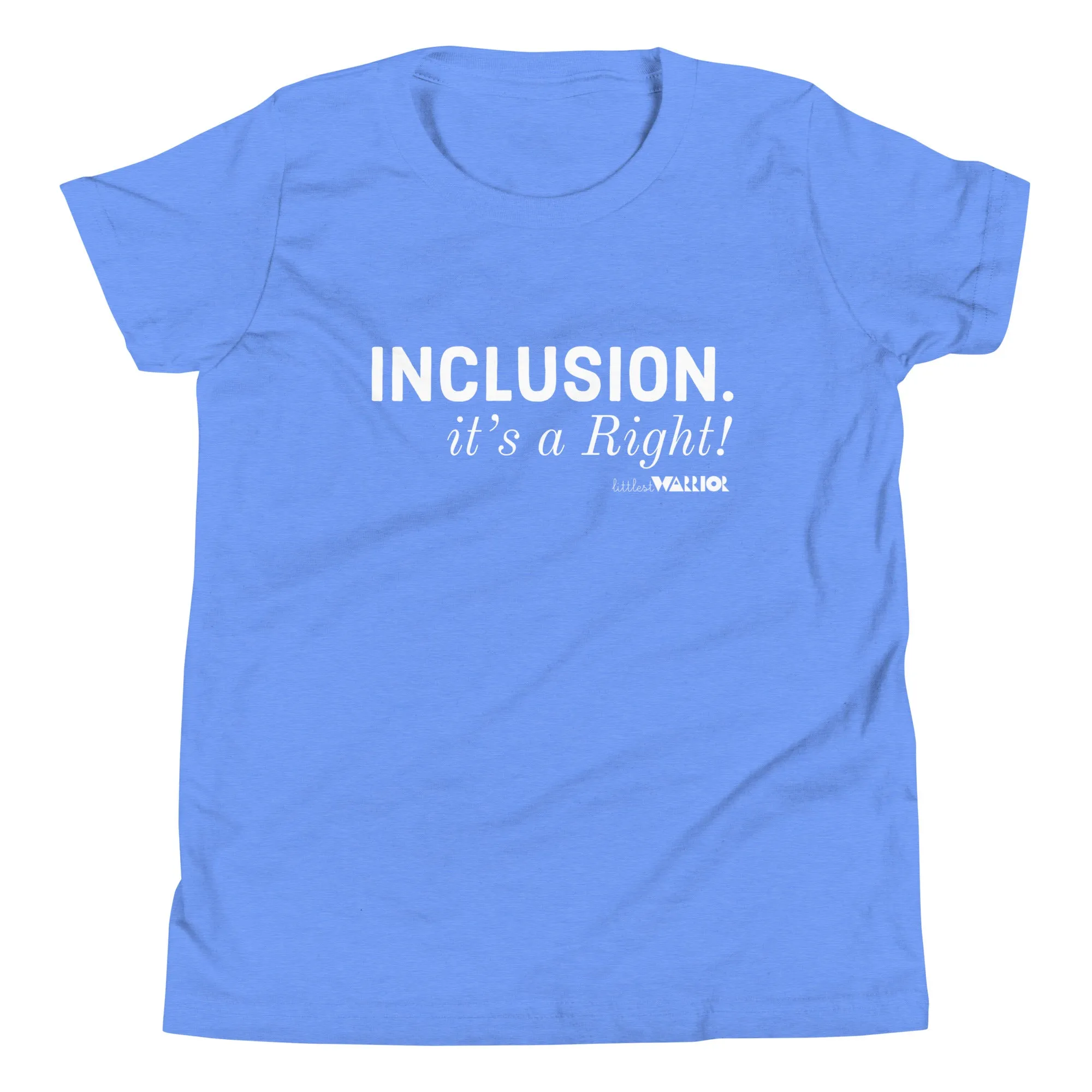 Inclusion. It’s a Right! Youth Short Sleeve Tee