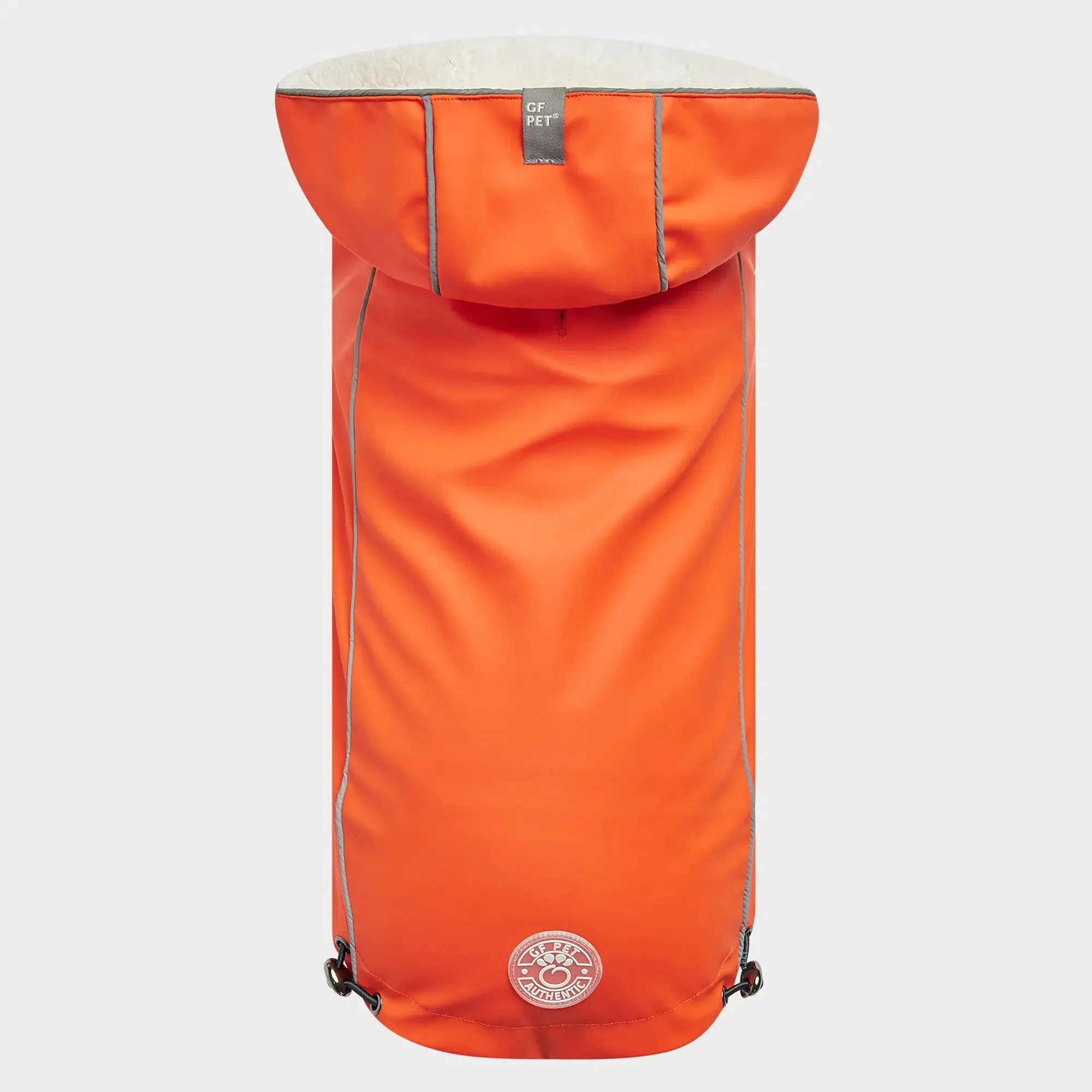Insulated Dog Raincoat | Orange