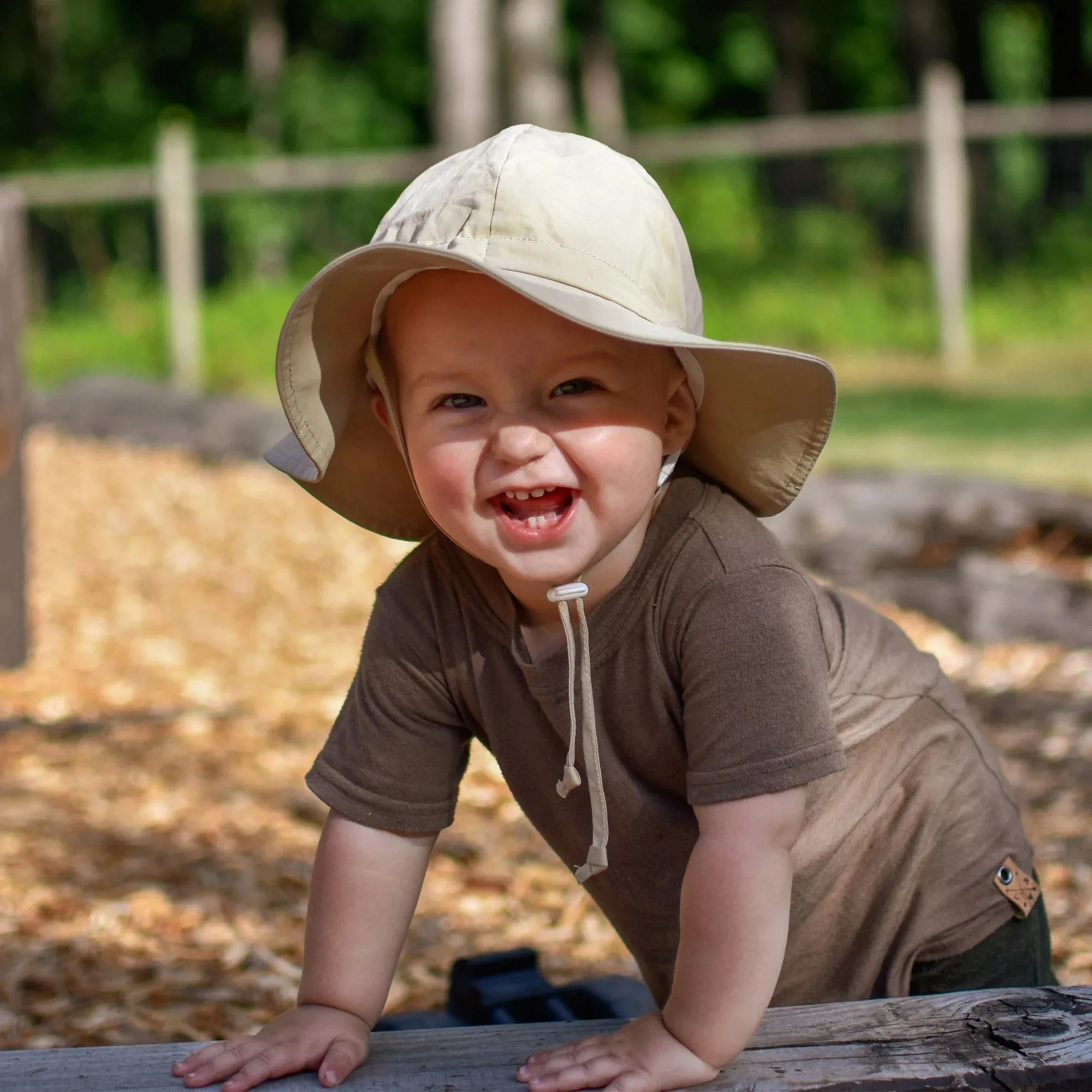 Jan & Jul Gro-With-Me Sun Hat - Olive Khaki