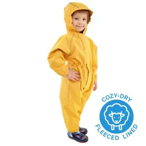 JAN & JUL WATERPROOF COZY DRY RAIN SUIT YELLOW