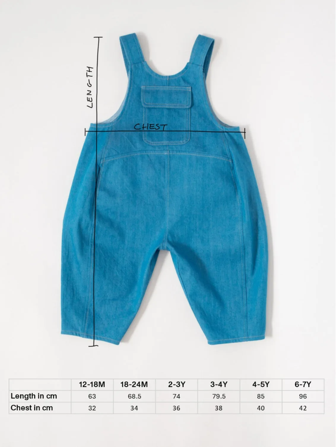 Kai Dungarees Denim