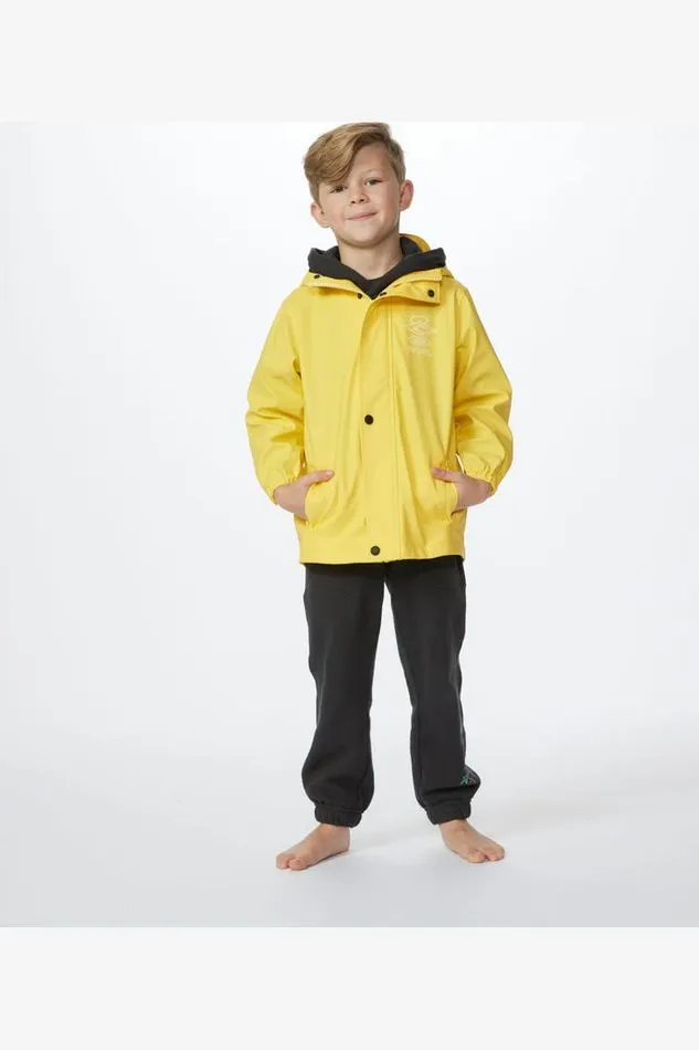 KIDS ANTI SERIES RAIN JACKET - YELLOW