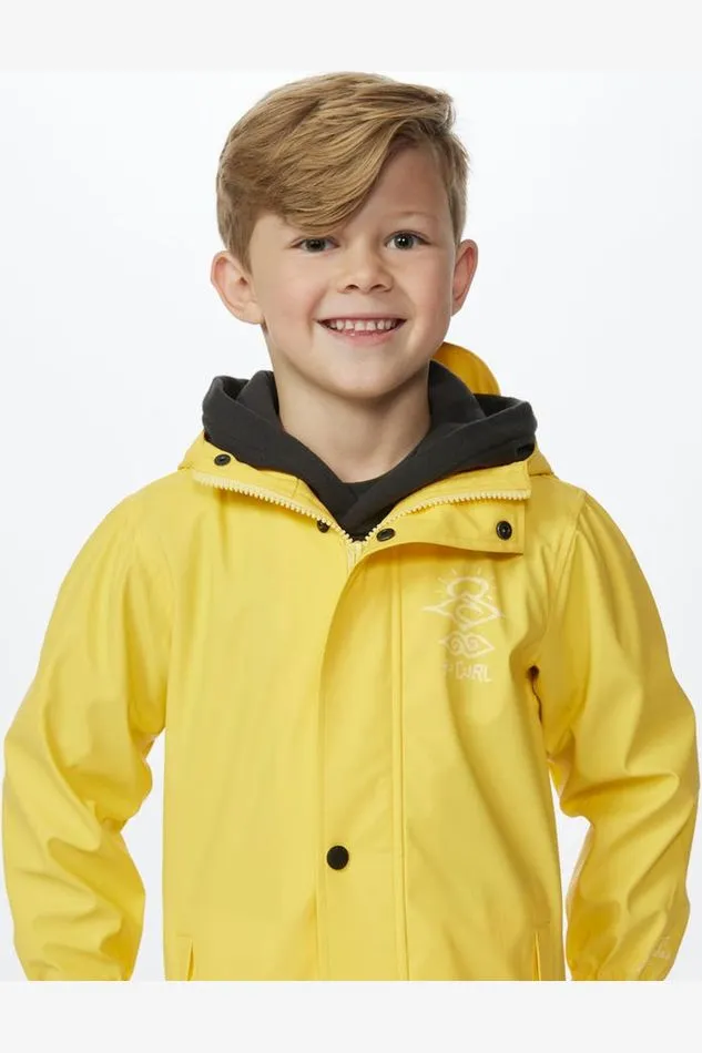 KIDS ANTI SERIES RAIN JACKET - YELLOW