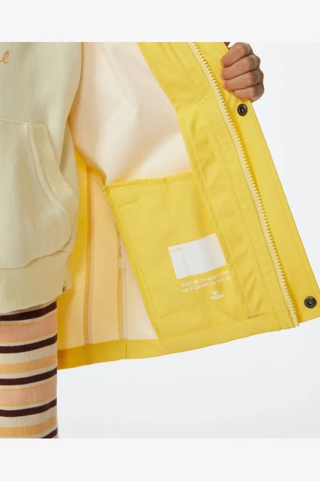 KIDS ANTI SERIES RAIN JACKET - YELLOW