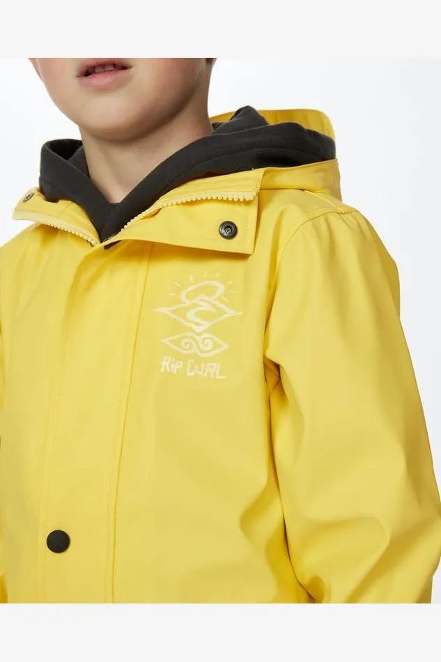 KIDS ANTI SERIES RAIN JACKET - YELLOW