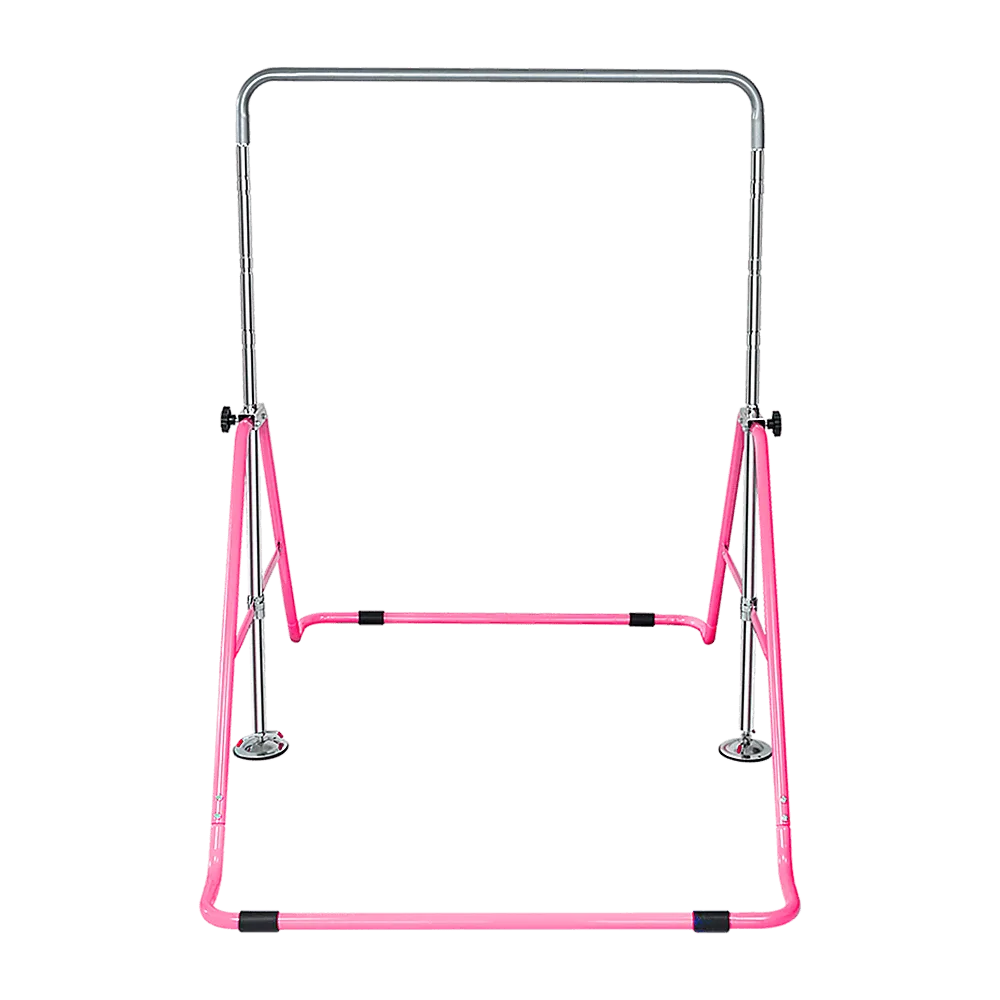 Kids Gymnastics Bars Training Horizontal Bar Monkey Kip Bar Pink [ONLINE ONLY]