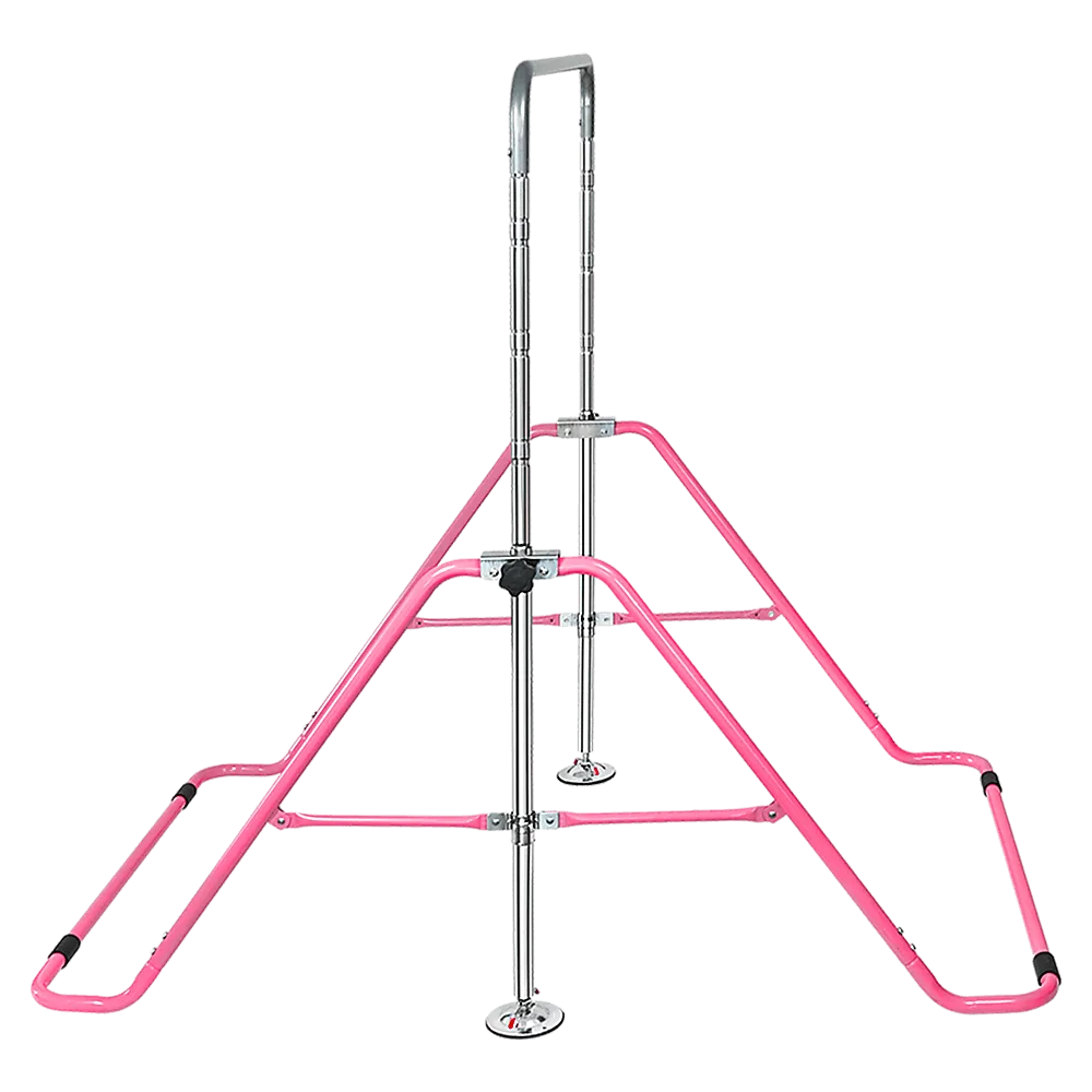 Kids Gymnastics Bars Training Horizontal Bar Monkey Kip Bar Pink [ONLINE ONLY]