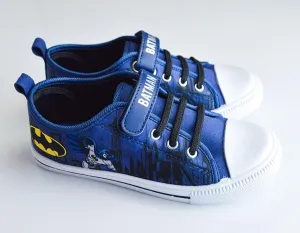 Kids Shoes Batman Youth Boys Canvas Shoes