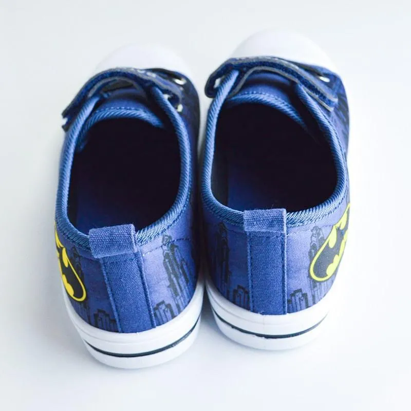 Kids Shoes Batman Youth Boys Canvas Shoes