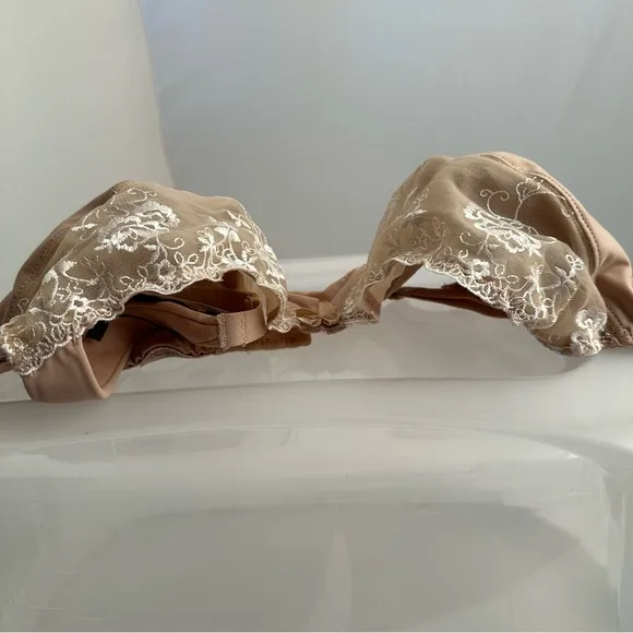 KissLace nude demi bra 40F