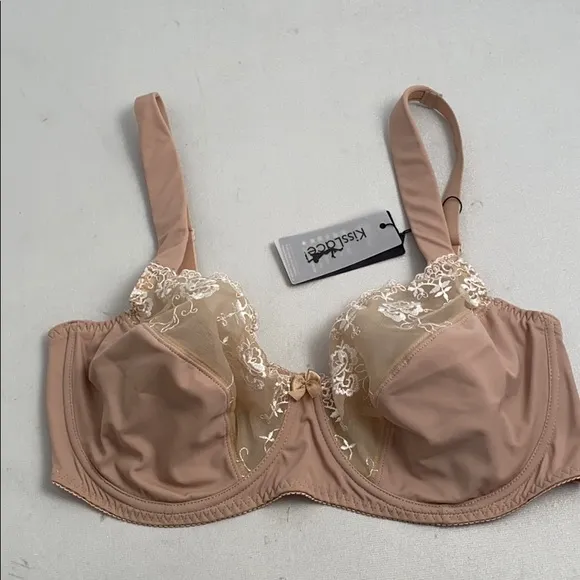 KissLace nude demi bra 40F
