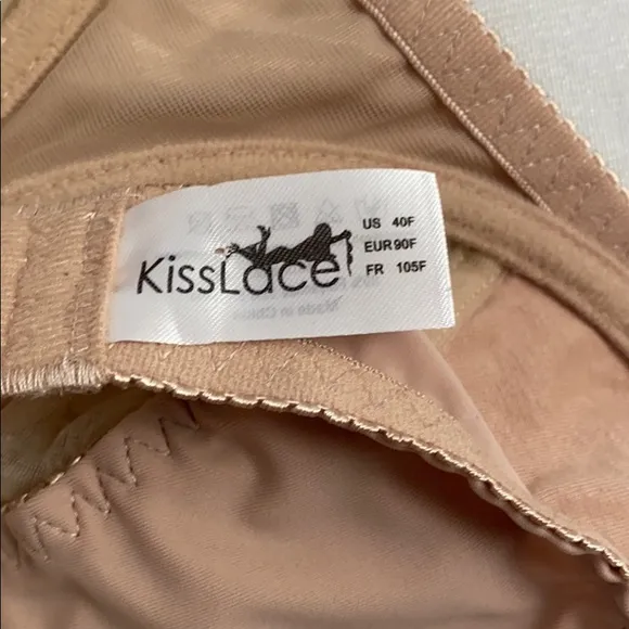 KissLace nude demi bra 40F