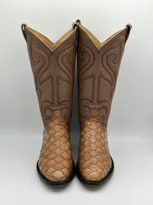 Larry Mahan Preban Anteater Cowboy Boots size 10 D