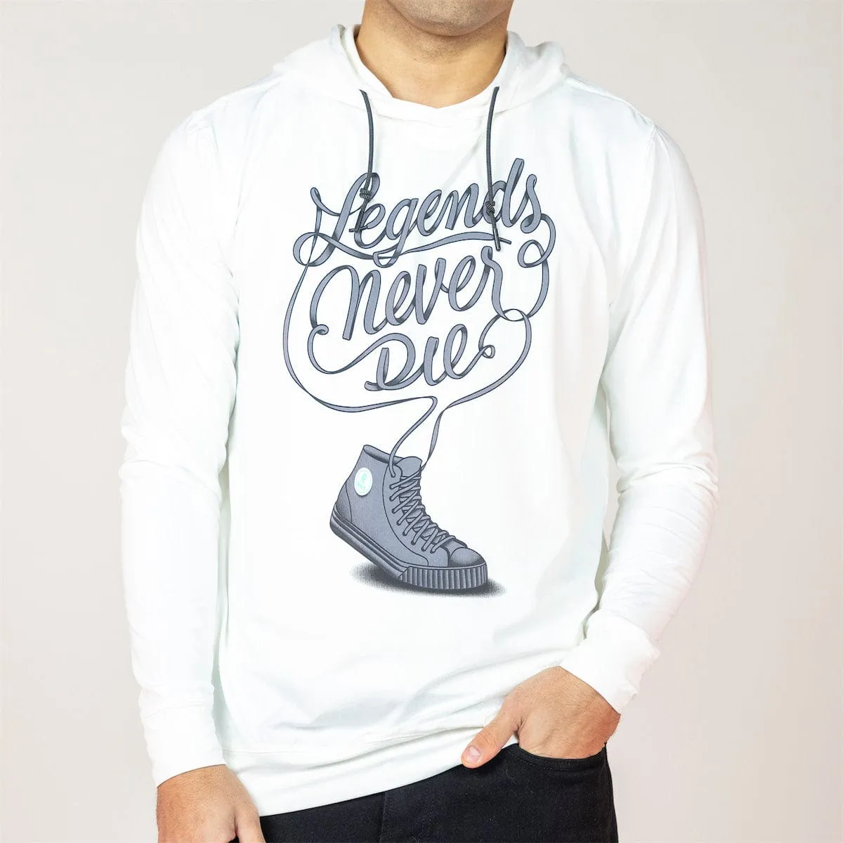 Legends Never Die – Performance Hoodie