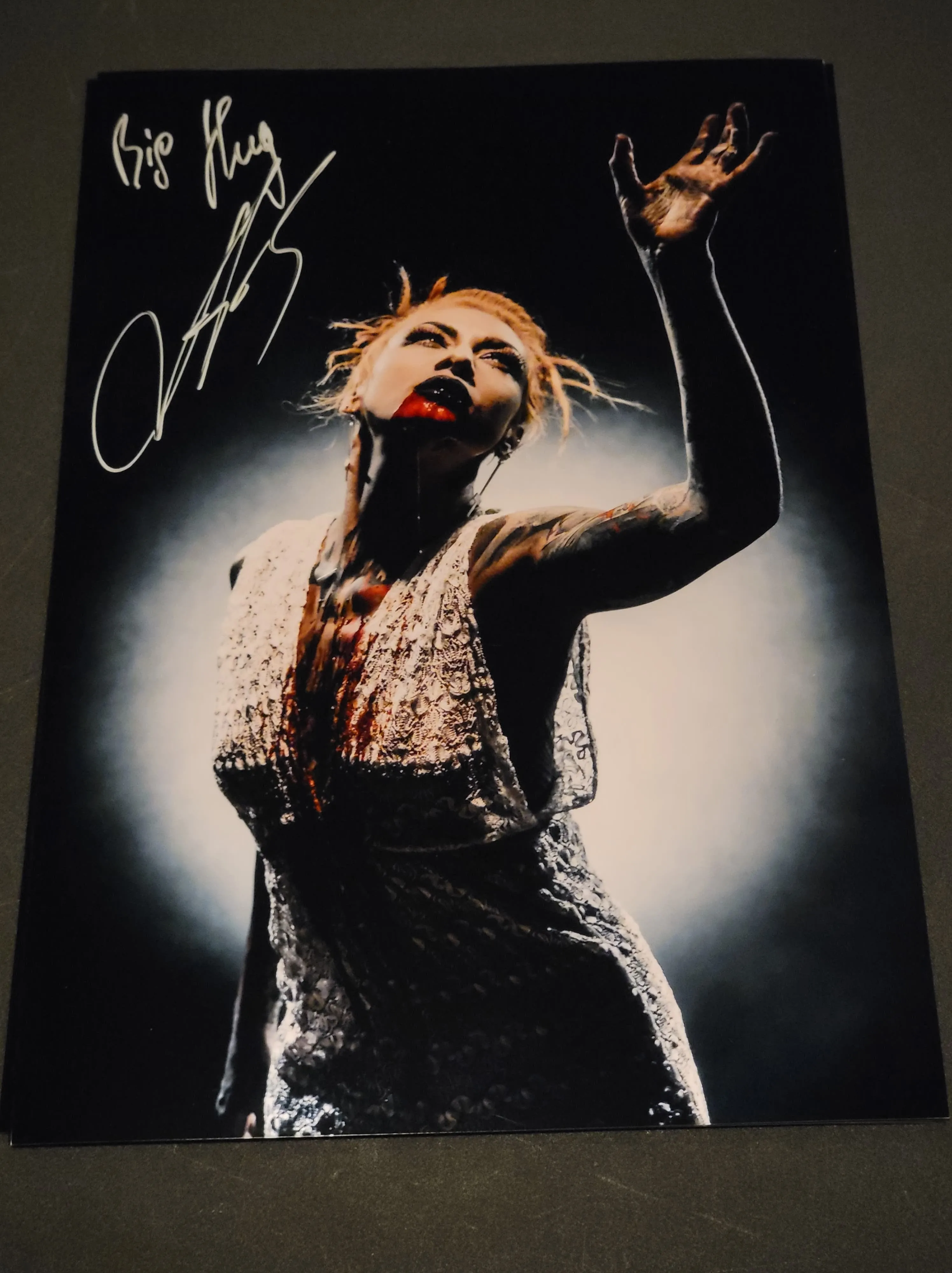 Lena Scissorhands - Blood Moon - Signed Limited Edition 8x12 Metallic Print
