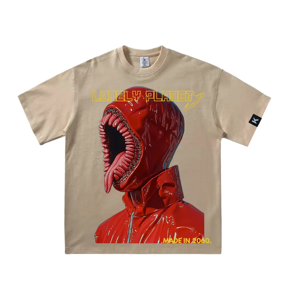 LONELY PLANET Scram Monster 'Tongue Man‘T-Shirt