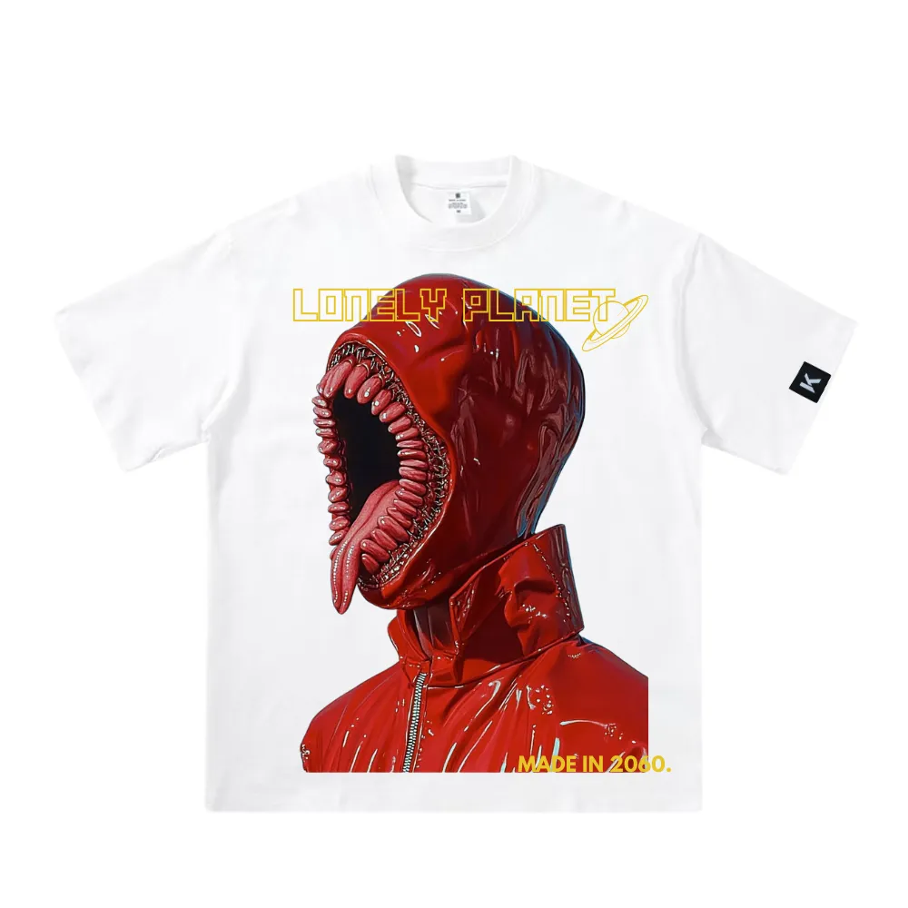 LONELY PLANET Scram Monster 'Tongue Man‘T-Shirt