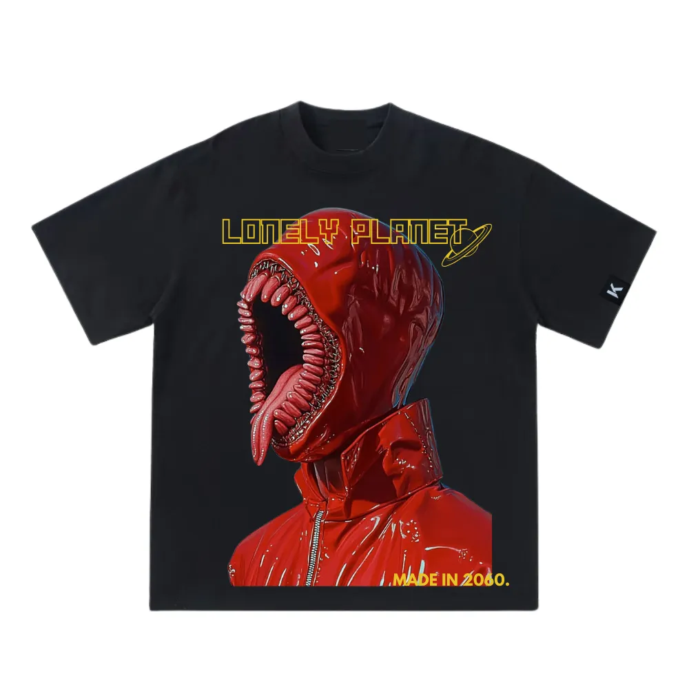 LONELY PLANET Scram Monster 'Tongue Man‘T-Shirt
