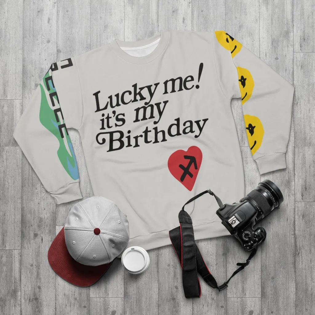 Lucky me! It's my Birthday Kids See Ghosts Crewneck
