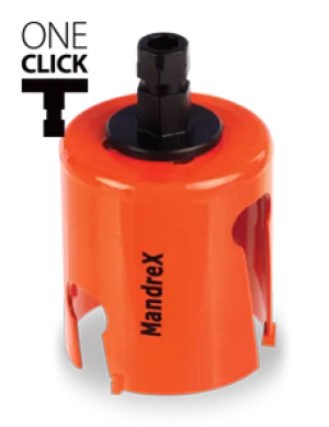 MandreX MHMQ0030B SuperXcut Multi Purpose TCT 30mm Hole Saw c/w Adapter