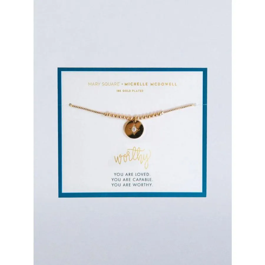 Mary Square x Michelle McDowell Inspirational Bracelet