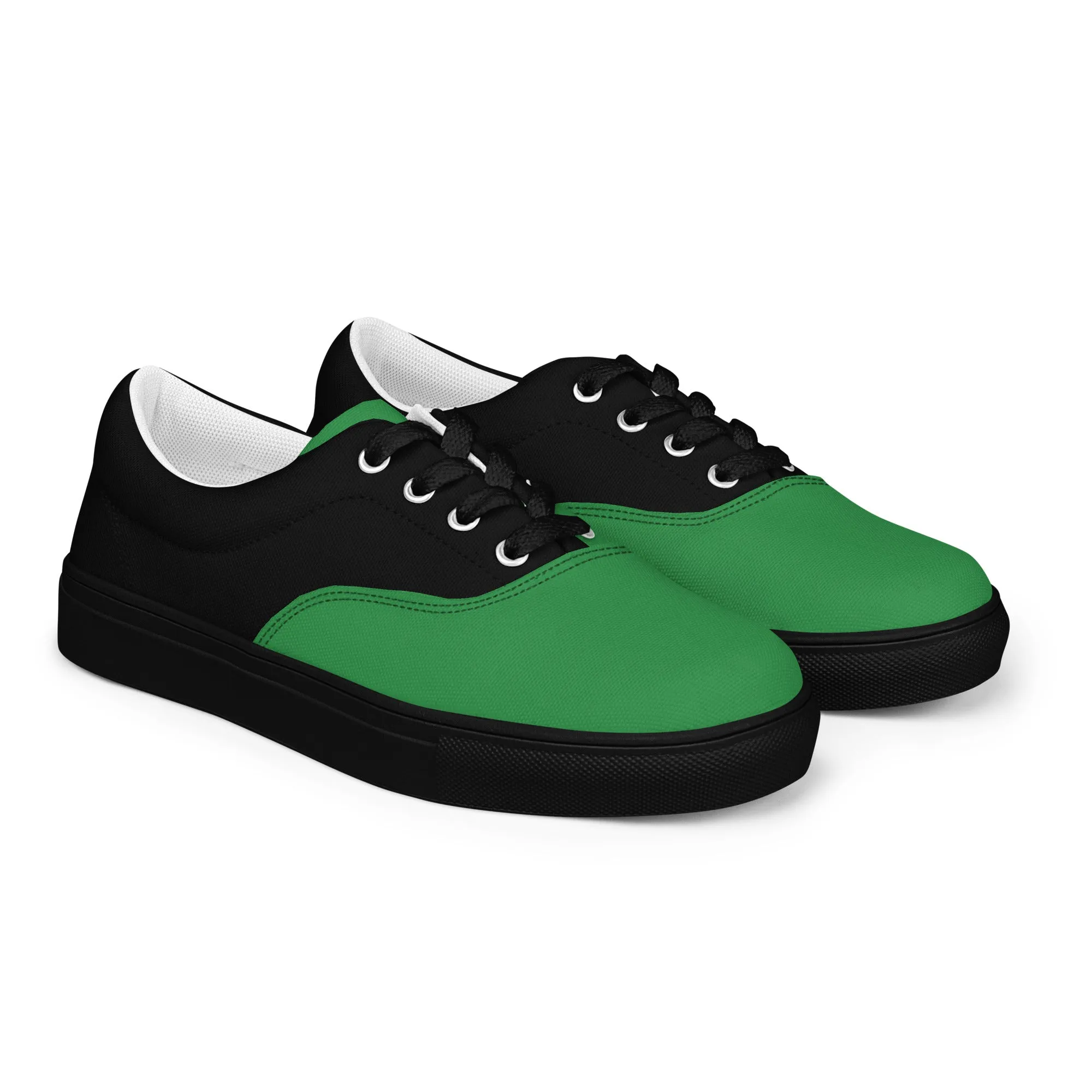 Men’s lace-up canvas shoes