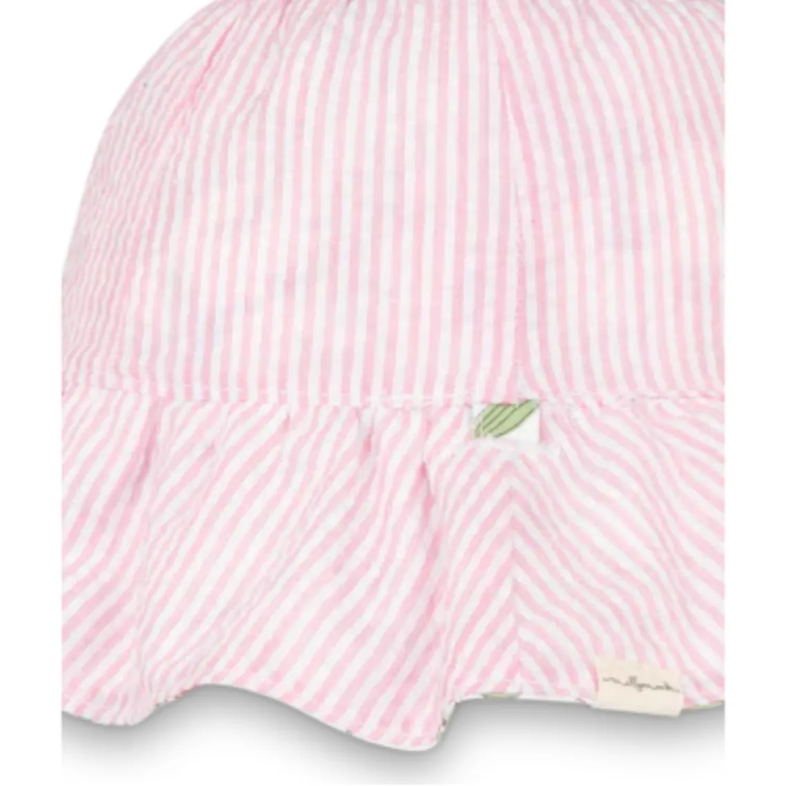 Millymook Off White Rosemary Baby Floppy Hat